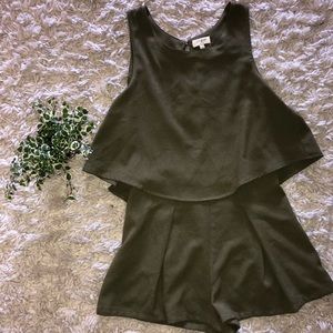 Umgee open back romper